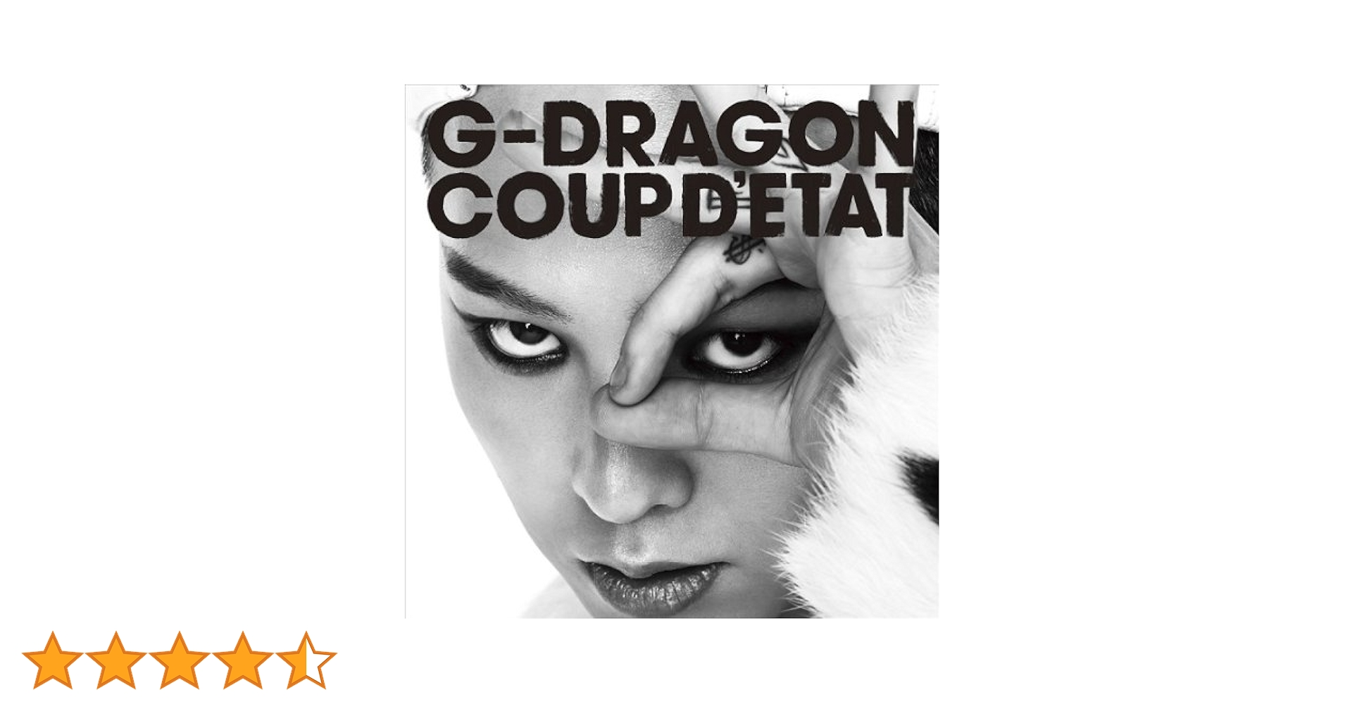 K-POP・アジア G-DRAGON HEARTBREAKER COUP D'E TAT Black 611gr+mOIkL._UF894,1000_QL80_.jpg